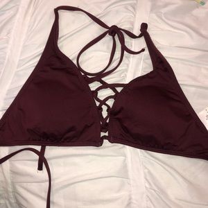 MAROON swimsuit